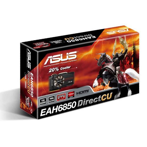 ASUS EAH6850 DC/2DIS/1GD5/V2 AMD Radeon HD 6850 GDDR5 GB