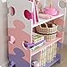 KidKraft Puzzle Bookcase, Pastel