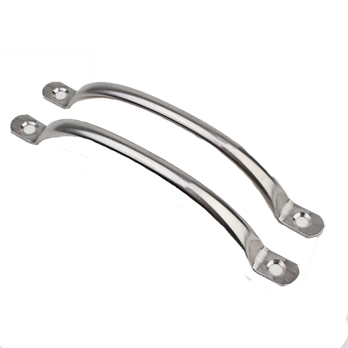 Queenbox 2pcs Stainless Steel Drawer D Handle 4 Pull Handles