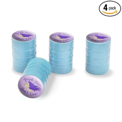 Amazon Com Graphics And More Purple Hair Don T Care Tire Rim