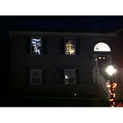 Amazon.com: Werewolf & Wily Witch Translucent Window Decorations ...