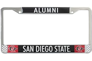 Decorvo San Diego State Alumni License Plate Frame - San Diego State Car Truck Accessory