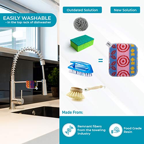 3 Skoy+Non+Scratching+Household+Environmentally+Friendly+Dishwasher