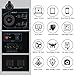 SUAOKI 400Wh/120,000mAh Portable Generator Power Station Power Supply with Quiet 300W DC/AC Inverter, 12V Car, DC/AC/USB Outputs for Outdoors Camping Travel Fishing Hunting CPAP Trips