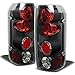 AKKON - For Ford F150 F250 Bronco I Pickup Truck Black Bezel Rear Tail Lights Brake Driver/Passenger Lamps