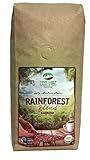 Whole Bean Coffee Organic (12oz), We Donate 10% to the Amazon Rainforest, Light Medium Roasted Gourmet Coffee Beans, Fair Trade and Usda Certified Organic, Rainforest Blend by Eco Vibe Coffee.