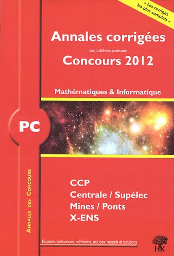 Mathématiques et informatique, PC