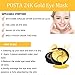 POSTA 24k Gold Eye Mask, 60 PCS Eye Treatment Mask With Collagen, Under Eye Mask Treatment for Puffy Eyes, Dark Circles Corrector, Used for Eye Bags, Anti Aging Patches Luxury Gift for Women and Menthumb 2