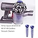 Aunifun 3 Pack Pre Filter Replacements for DC58 DC59 V6 V7 V8 Cordless Vacuum Cleaners, Washable Filters Replace Part 965661-01