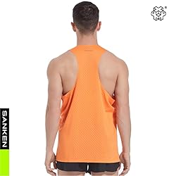Sanken Men's Seamless Running Tank Tops Ultra