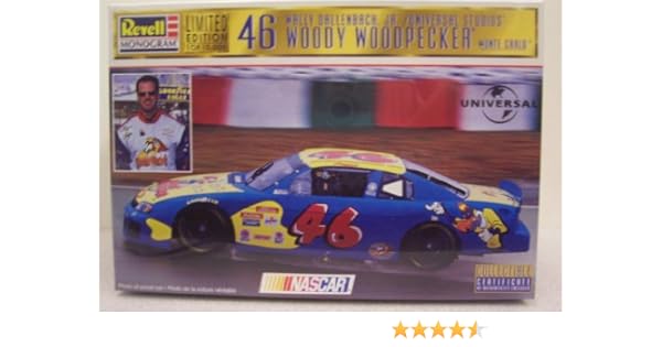 revell racing woody woodpecker