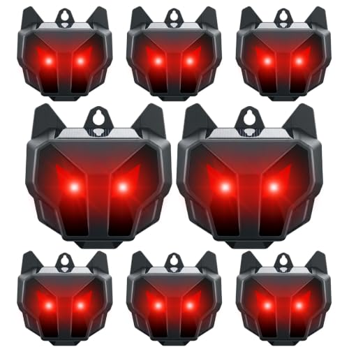 Solar Nocturnal Predator Eyes Coyote Deterrent Animal Repeller (8 Pack)