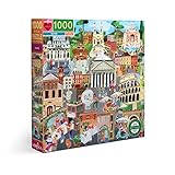 eeBoo Piece and Love Rome 1000 Piece Square Adult