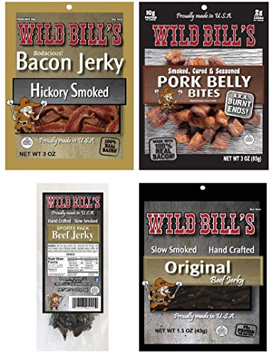 Wild Bill's 16-Piece Sampler Tool Box (includes beef jerky, bacon jerky and pork belly bites) - Thumbnail 3