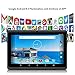 7 inch Tablet Google Android 8.1 Quad Core 1024×600 Dual Camera Wi-Fi Bluetooth,1GB/8GB,Play Store Netfilix Skype 3D Game Supported GMS Certified (Black)thumb 1