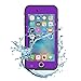 iPhone 6/6S Waterproof Case, Caka Full Body Sealed Waterproof Underwater Shockproof Dirtproof Durable Protection Case Cover for iPhone 6/6S 4.7 - (Purple)