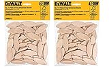 DEWALT DW6810 No. 10 Size Joining Biscuits. Sold as 2 Pack, 150 Pieces Total