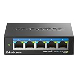 D-Link 5-Port 2.5GB Unmanaged Gaming Switch with 5
