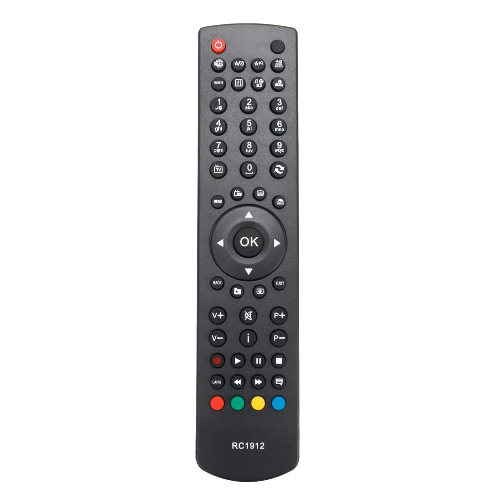 VINABTY RC1912 Remote Control Replacement for JVC Prosonic Celcus HITACHI Polaroid Digihome