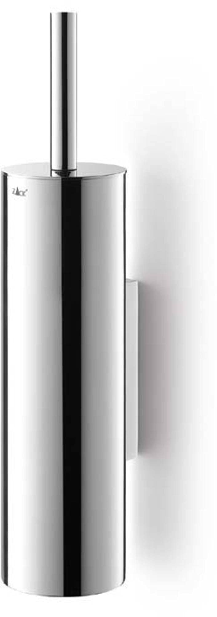 Zack 40068 40 x 9.0 cm Tubo Polished Wall Mounted Toilet Brush Set