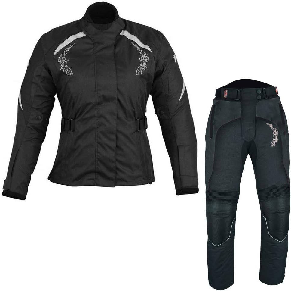 Waterproof Motorcycle Motorbike suits for women 2 Pieces Ladies