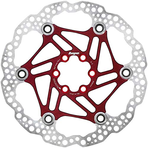Hope Floating Disc Rotor: 160mm Red