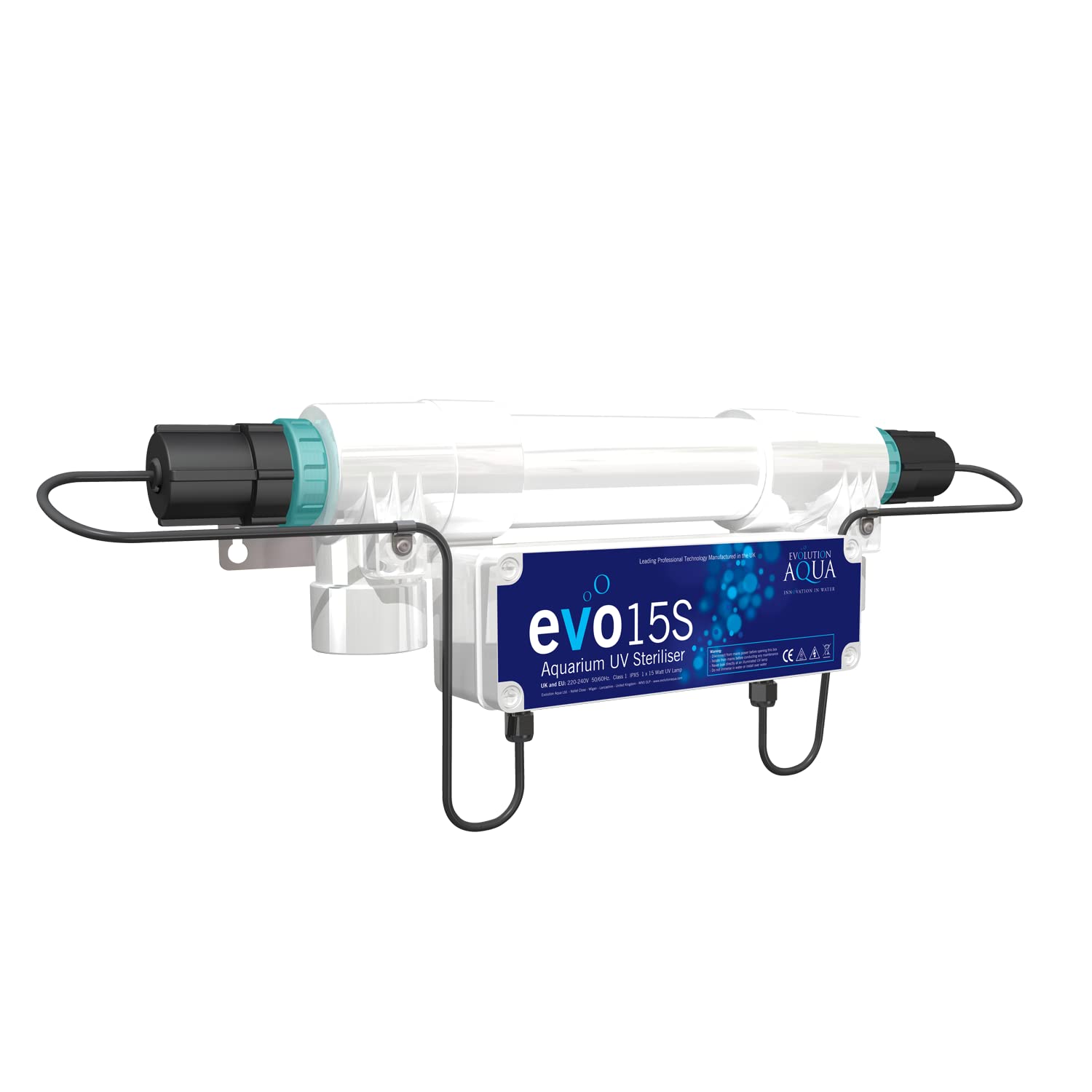 EvoUV Aquarium Fish Tank UV Steriliser (EVO15S - 15w)