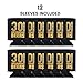 Happy 30th Birthday Decorations for Him and Her Can Cooler 12 Pack - Dirty 30 Birthday Decorations for Her and Him, Insulated Thermocoolers - Black & Gold (Original) (Original, Regular)