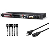 Blackmagic Design HyperDeck Studio HD Pro Recorder with 6ft Power Cord and 5 Pack of SolidSignal Cable Ties (HYPERD/ST/DFHP)