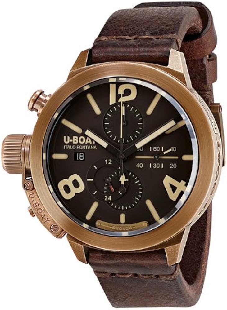 UBoat CLASSICO 50 BRONZO CA BR UBOAT Amazon.fr Montres
