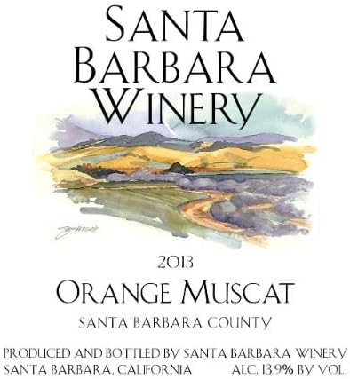 2014 Santa Barbara Winery Orange Muscat 750 ml Wine
