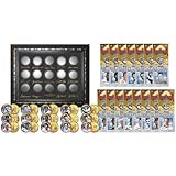 BASEBALL LEGENDS 15-Coin Set 24K Gold Plated State Quarters w/Display SUPER SALE