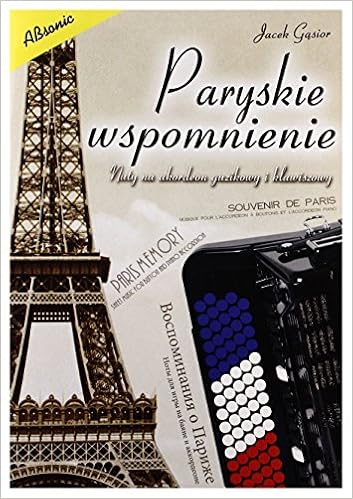 Paryskie Wspomnienie Nuty Na Akordeon Guzikowy I Klawiszowy Jacek Ga Sior Ksia ĺtka Amazon Co Uk Jacek Gasior Books