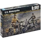 Italeri 1: 35 U.S. Motorcycles WWII 0322S