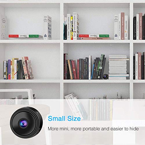 fomei Hidden Camera Spy Camera WiFi Wireless Full HD 1080P Security Camera Night Vision Motion Activated Indoor Outdoor Small Nanny Cam for Cars Home Apartment - Thumbnail 5