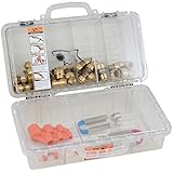SharkBite 22486LF Push Fitting Starter Kit 1/2-Inch - 3/4-Inch, Includes Toolbox