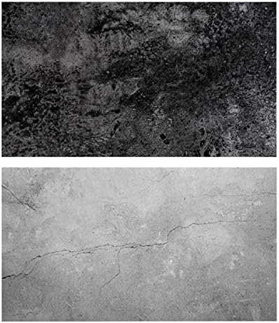 Feccile 22x35 Inch Seamless Background Paper Double Sided Marble Background Texture Pattern Waterproof Paper Photography Backdrop for Cake Jewelry Newborn Paper Board Photo Studio Props