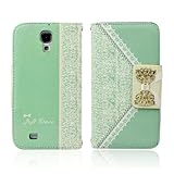 ABC Fashion Flip Wallet Leather Case Cover for Samsung Galaxy Iv S4 I9500