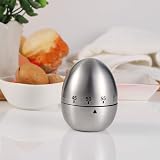 RosewineC Kitchen Timer Manual Egg Shape 60 Minute Mechanical No Battery view 5