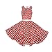 Girl's Classy Audrey 1950s Vintage Rockabilly Swing Party Dress With Belt by HBB