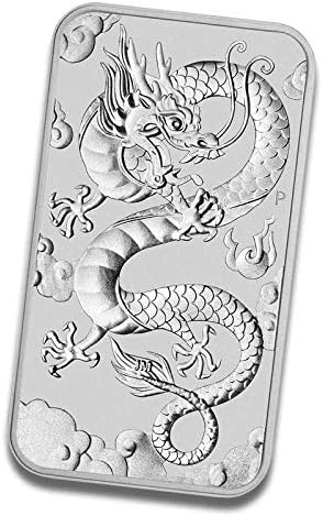 Silver Bar Coin Bar Dragon Rectangular 1 oz, 4260578492935