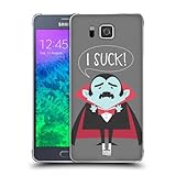 Head Case Designs I Suck Confession of Real Vampires Replacement Battery Back Cover for Samsung Galaxy Alpha G850
