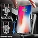 Qi Wireless Car Charger,Baseus Qi Fast Wireless Charger Gravity Car Mount Air Vent Phone Holder for Samsung Galaxy S8 S9 Plus,Note 8,Standard Charge for iPhone X,8/8 Plus,Qi Enabled Devices (Black)