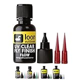 Loon Outdoors UV Clear Finish Fly Tying Fishing Build Fly Heads and Bodies