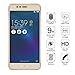 Orzero [2 Pack] For Asus ZenFone 3 Max ZC520TL Tempered Glass Screen Protector 0.26mm Clear 2.5D Arc Edges 9 Hardness High Definition [Lifetime Replacement Warranty]