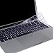 MOSISO Premium Ultra Thin TPU Keyboard Cover Compatible Newest MacBook Pro with Touch Bar 13 Inch and 15 Inch (A1989 / A1706, A1990 / A1707) 2018 2016 2017 Release Transparent Skin, Ultra Violet