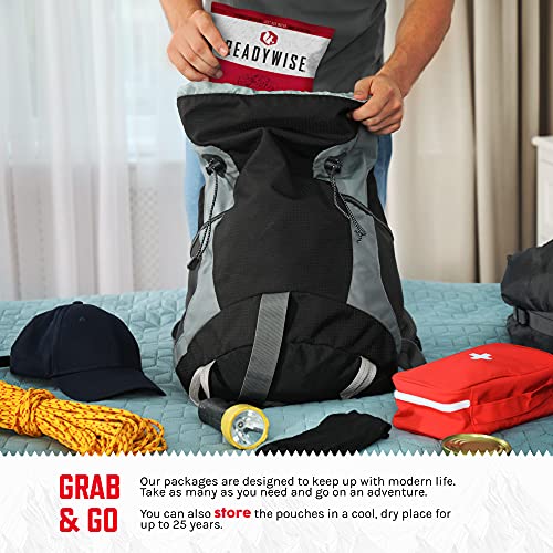 ReadyWise Emergency Food Breakfast and Entrée Box, Dehydrated and