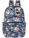 School Bookbags for Girls, Floral Backpack College Bags Women Daypack by Leaper