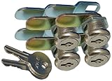 Prime Products 1011.1162 18-3315 7/8" Keyed Camlock- Pack of 4