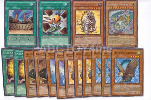 Yugioh Crystal Beast Deck Upgrade Builder Lot 44 Cards Free | Desertcart  Brunei
